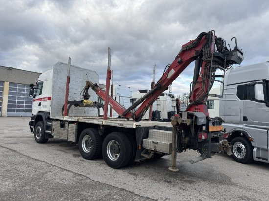 Scania G490 6X6 Blatt-Blatt Penz Kran 12.Z8.70 - Houttransport, Kraanwagen: afbeelding 4 Scania G490 6X6 Blatt-Blatt Penz Kran 12.Z8.70 - Houttransport, Kraanwagen: afbeelding 4