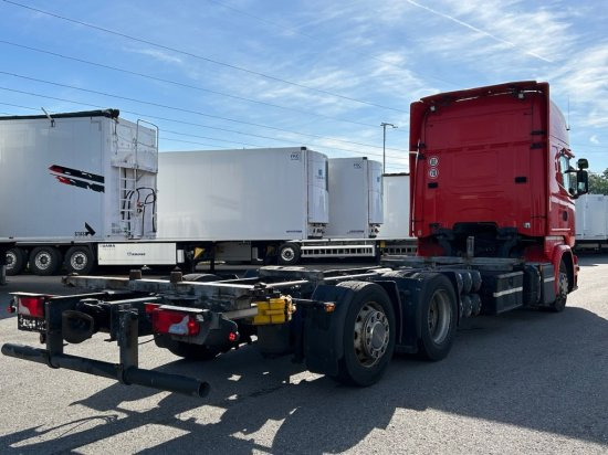 Scania R410 6x2 Topline, BDF, E6, Automatik, Redarter, Standklima, Liftachse - Containertransporter/ Wissellaadbak vrachtwagen: afbeelding 5 Scania R410 6x2 Topline, BDF, E6, Automatik, Redarter, Standklima, Liftachse - Containertransporter/ Wissellaadbak vrachtwagen: afbeelding 5