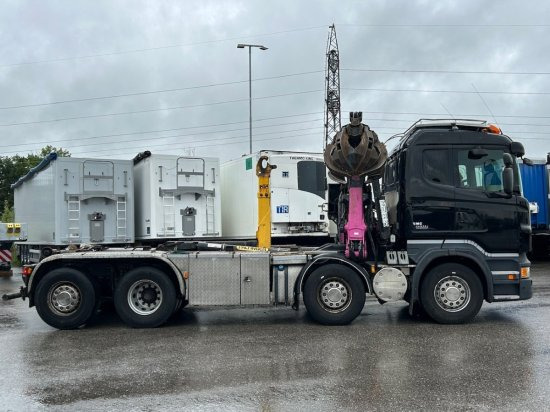 Scania R560 8x2, Schrottkran, E5, Lenk-Lift-Achse - Haakarmsysteem vrachtwagen, Kraanwagen: afbeelding 2 Scania R560 8x2, Schrottkran, E5, Lenk-Lift-Achse - Haakarmsysteem vrachtwagen, Kraanwagen: afbeelding 2