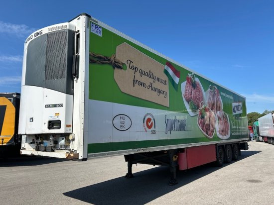 Schmitz SCB S3B SKO24, Kühlauflieger, TK SLXe 400, Liftachse, Fleischbahnen - Isotherm oplegger: afbeelding 1 Schmitz SCB S3B SKO24, Kühlauflieger, TK SLXe 400, Liftachse, Fleischbahnen - Isotherm oplegger: afbeelding 1