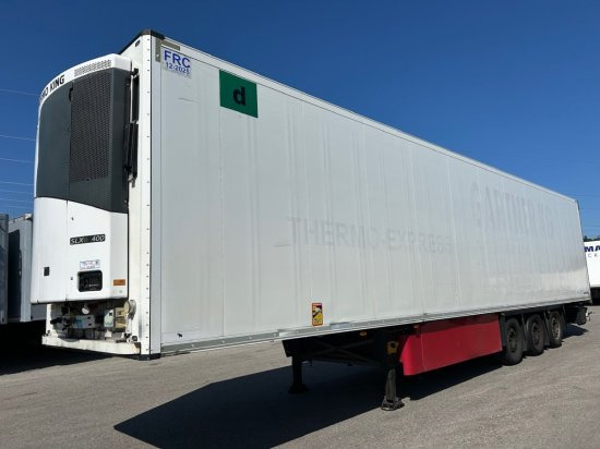 Schmitz SCB S3B SKO24, Kühlauflieger, TK SLXe 400, Liftachse, Fleischbahnen - Isotherm oplegger: afbeelding 1 Schmitz SCB S3B SKO24, Kühlauflieger, TK SLXe 400, Liftachse, Fleischbahnen - Isotherm oplegger: afbeelding 1