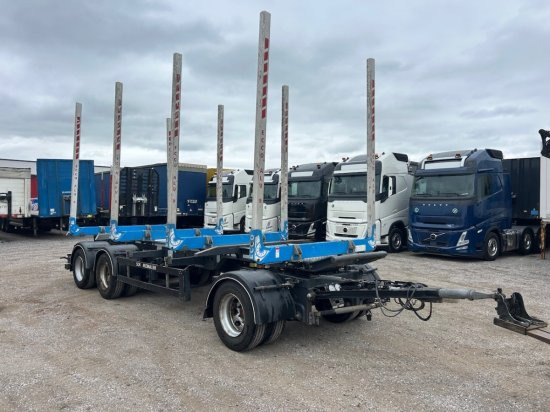 Schwarzmüller N-Serie 3-achs Holzanhänger 4 Rungenpaare - Hout aanhanger: afbeelding 5 Schwarzmüller N-Serie 3-achs Holzanhänger 4 Rungenpaare - Hout aanhanger: afbeelding 5