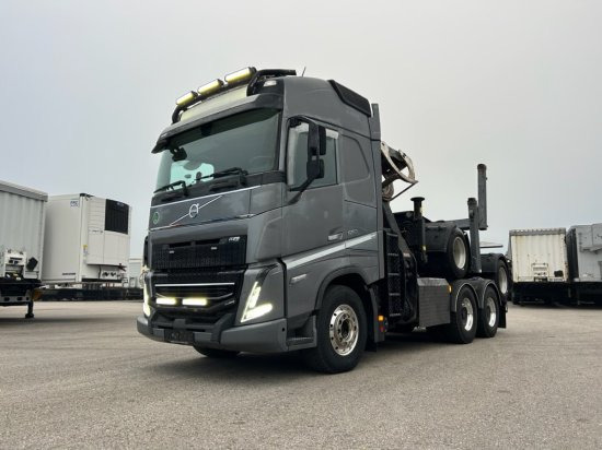 Volvo FH 16 650 6x4 Langholzzug + Doll M2K-9L Nachläufer mit Palfinger Epsilon S260C96, I-Shift, Retarder, - Houttransport, Kraanwagen: afbeelding 1 Volvo FH 16 650 6x4 Langholzzug + Doll M2K-9L Nachläufer mit Palfinger Epsilon S260C96, I-Shift, Retarder, - Houttransport, Kraanwagen: afbeelding 1