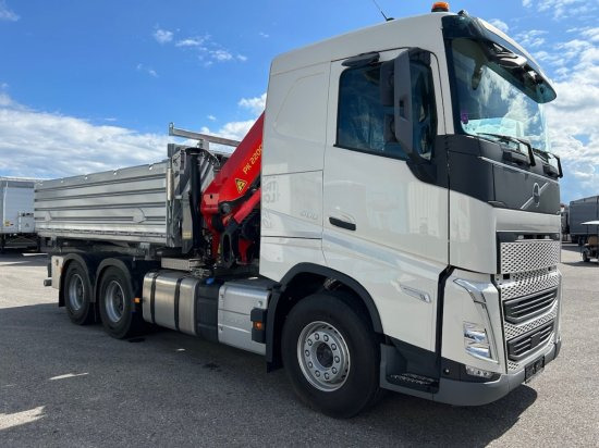 Volvo FH 500 3-Seiten Kipper mit Palfinger PK22002EH, Retarder - Kipper vrachtwagen: afbeelding 3 Volvo FH 500 3-Seiten Kipper mit Palfinger PK22002EH, Retarder - Kipper vrachtwagen: afbeelding 3
