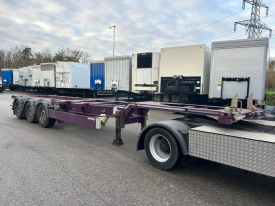 Web Trailer LPRS24 Heckschieber 1x20 ft 2x20 ft 1x40 ft mehrere Einheiten verfügbar - Containertransporter/ Wissellaadbak oplegger: afbeelding 1 Web Trailer LPRS24 Heckschieber 1x20 ft 2x20 ft 1x40 ft mehrere Einheiten verfügbar - Containertransporter/ Wissellaadbak oplegger: afbeelding 1