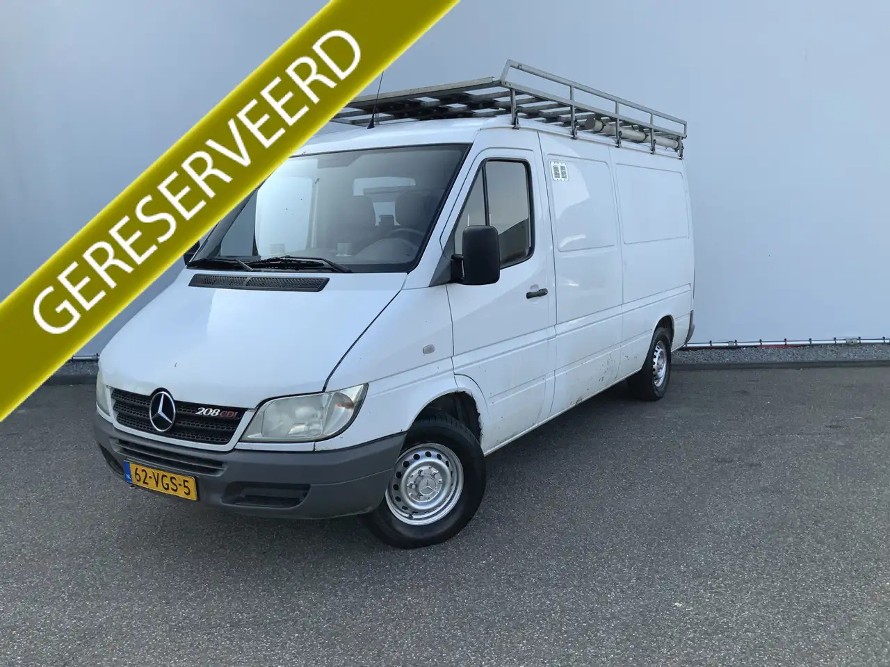 Mercedes-Benz Sprinter 208 CDI 2.2 355 L2H1 3 Zits Imperiaal Trap Trekhaa - Gesloten bestelwagen: afbeelding 1 Mercedes-Benz Sprinter 208 CDI 2.2 355 L2H1 3 Zits Imperiaal Trap Trekhaa - Gesloten bestelwagen: afbeelding 1