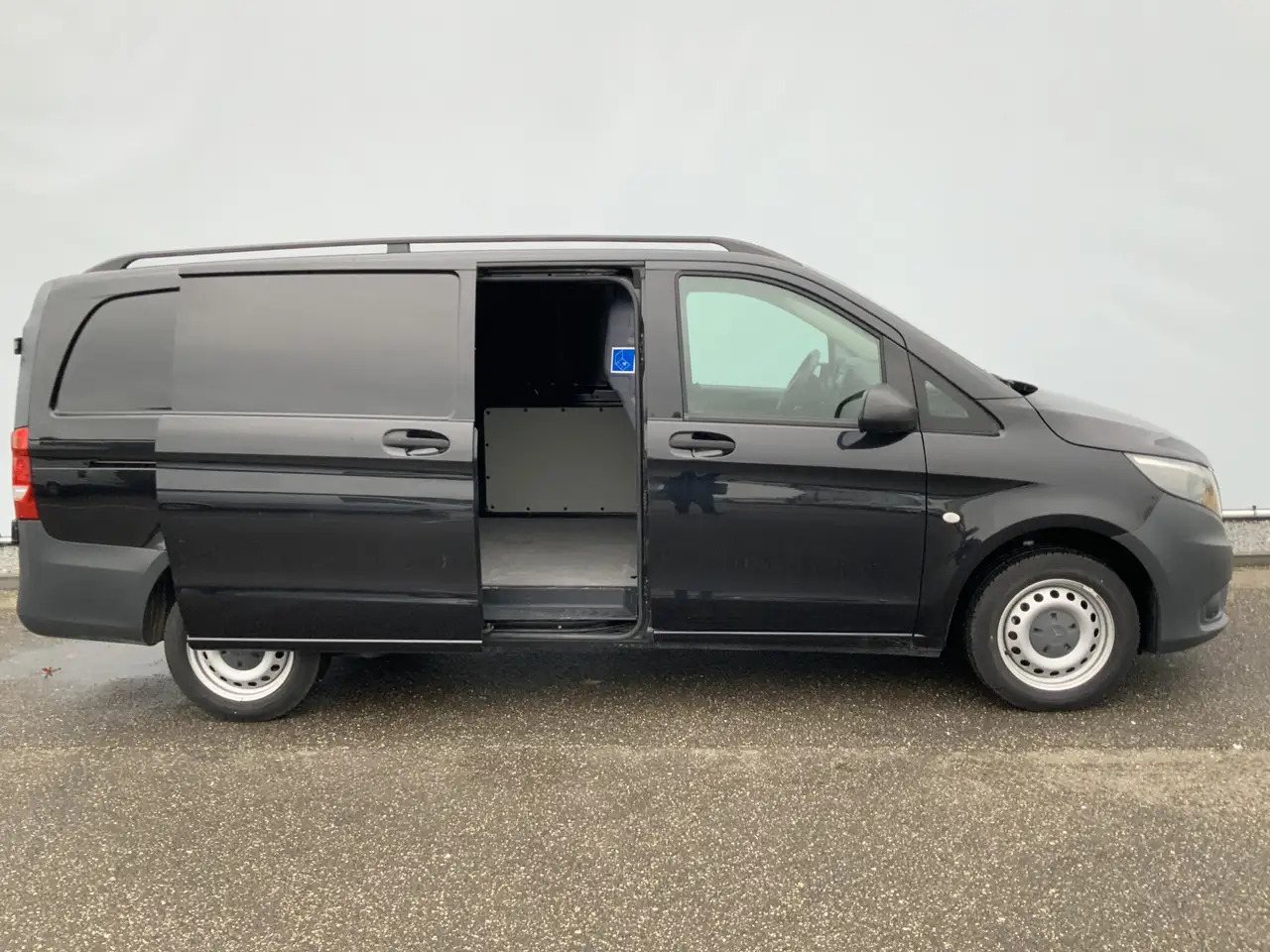 Kleine bestelwagen Mercedes-Benz Vito 114 CDI Lang L2 H1 3 Zits Airco Cruise Euro 5: afbeelding 11