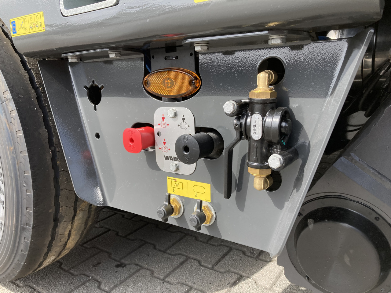 Nieuw Dieplader oplegger FAYMONVILLE 6-Achs-Tele-Semi mit PA-X Achssystem: afbeelding 6