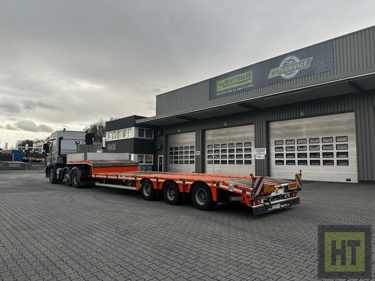 Dieplader oplegger FAYMONVILLE MAX Trailer 3-Achs-Tele-Semi nachlaufgelenkt: afbeelding 9