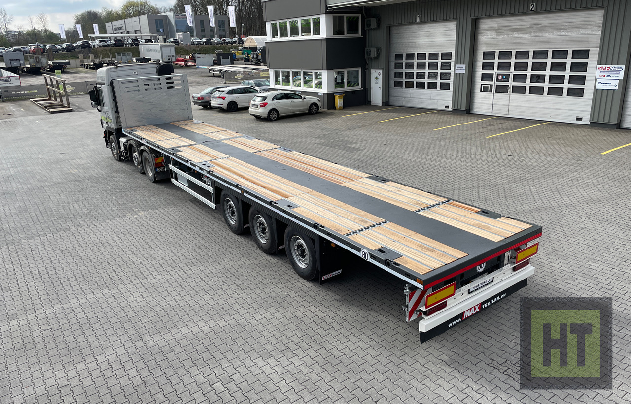 Nieuw Open bak met boorden oplegger Faymonville MAX Trailer 3-Achs-Tele-Plateau: afbeelding 6