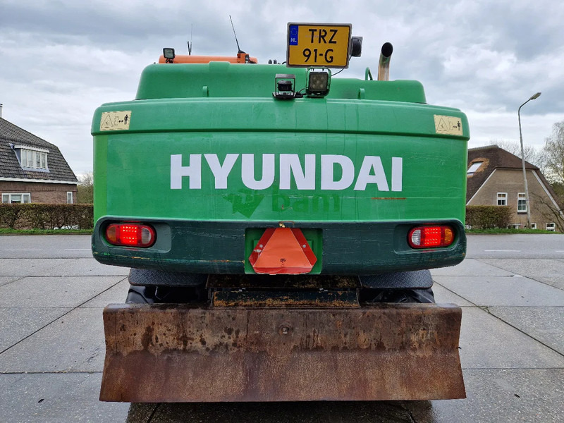 Hyundai Robex 160W-9A met 6-cilinder Cummins motor - Mobiele graafmachine: afbeelding 3 Hyundai Robex 160W-9A met 6-cilinder Cummins motor - Mobiele graafmachine: afbeelding 3