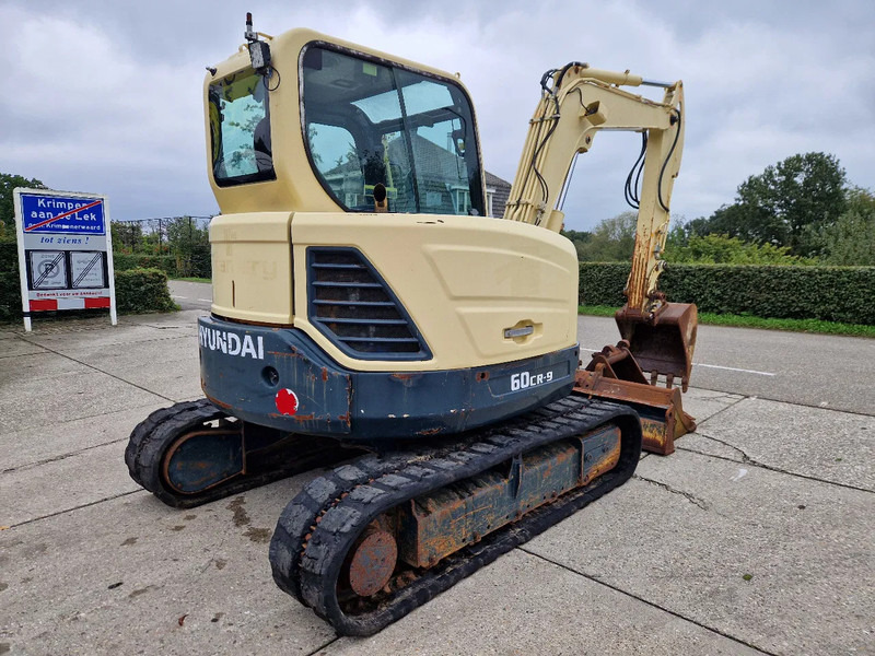 Hyundai Robex CR60-9 met airco en 3 bakken - Minigraafmachine: afbeelding 4 Hyundai Robex CR60-9 met airco en 3 bakken - Minigraafmachine: afbeelding 4