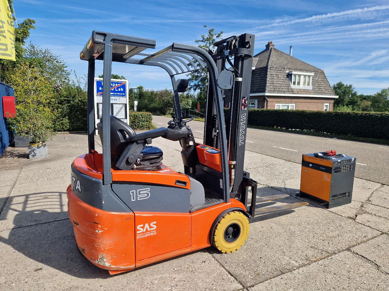 Toyota 1500 kg. elektrisch hefhoogte 5.00m. - Elektrische heftruck: afbeelding 1 Toyota 1500 kg. elektrisch hefhoogte 5.00m. - Elektrische heftruck: afbeelding 1