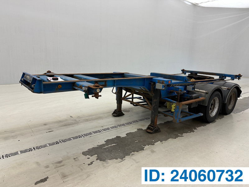 ASCA Bi-train skelet 20 ft* - Containertransporter/ Wissellaadbak oplegger: afbeelding 1 ASCA Bi-train skelet 20 ft* - Containertransporter/ Wissellaadbak oplegger: afbeelding 1