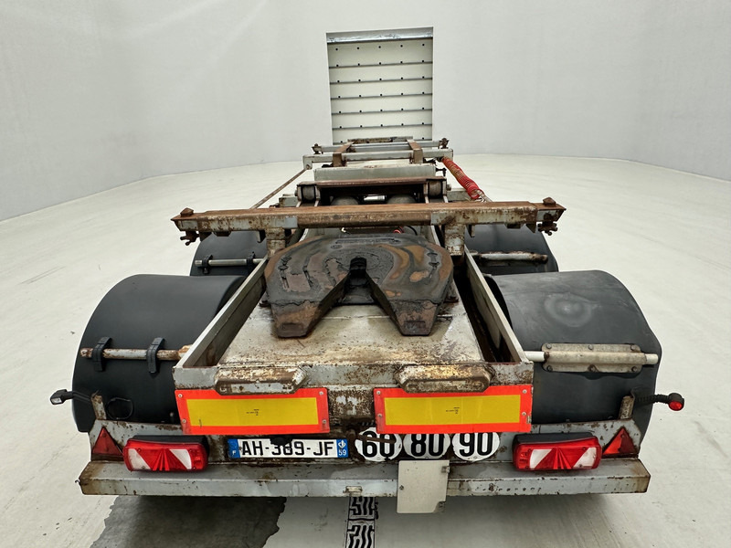 Containertransporter/ Wissellaadbak oplegger ASCA Bi-train skelet 20 ft: afbeelding 6