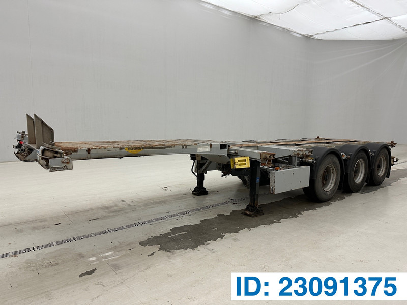 Broshuis Polyvalent skelet ADR 2 x 20-30-40-45 ft - Containertransporter/ Wissellaadbak oplegger: afbeelding 1 Broshuis Polyvalent skelet ADR 2 x 20-30-40-45 ft - Containertransporter/ Wissellaadbak oplegger: afbeelding 1