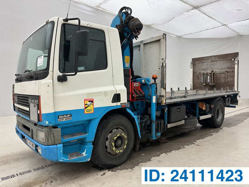 DAF CF75.250* - Vrachtwagen met open laadbak, Kraanwagen: afbeelding 1 DAF CF75.250* - Vrachtwagen met open laadbak, Kraanwagen: afbeelding 1