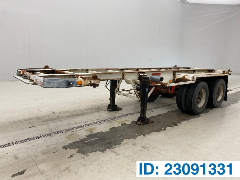 Flandria Skelet 20 ft - Containertransporter/ Wissellaadbak oplegger: afbeelding 1 Flandria Skelet 20 ft - Containertransporter/ Wissellaadbak oplegger: afbeelding 1