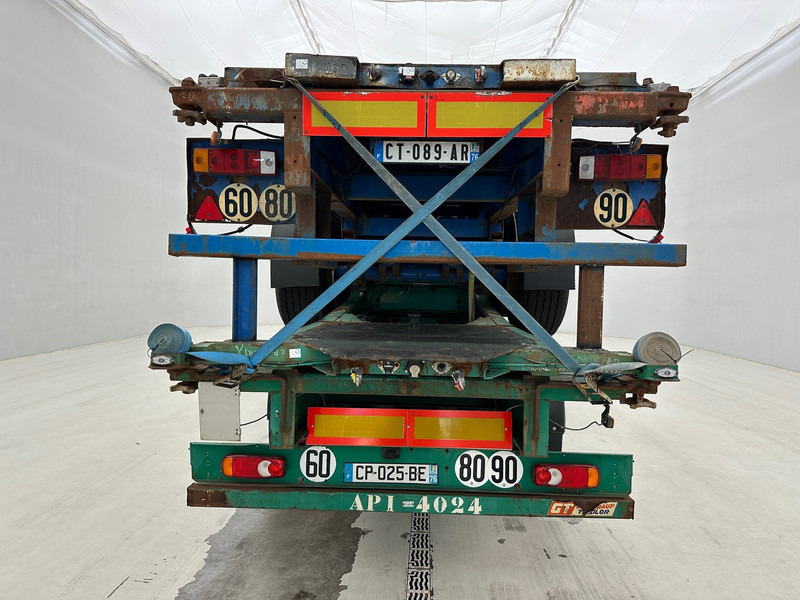 Fruehauf 4x Skelet 2 x 20-40 ft - Containertransporter/ Wissellaadbak oplegger: afbeelding 5 Fruehauf 4x Skelet 2 x 20-40 ft - Containertransporter/ Wissellaadbak oplegger: afbeelding 5