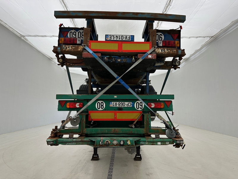 Fruehauf 4x Skelet 2 x 20-40 ft - Containertransporter/ Wissellaadbak oplegger: afbeelding 2 Fruehauf 4x Skelet 2 x 20-40 ft - Containertransporter/ Wissellaadbak oplegger: afbeelding 2