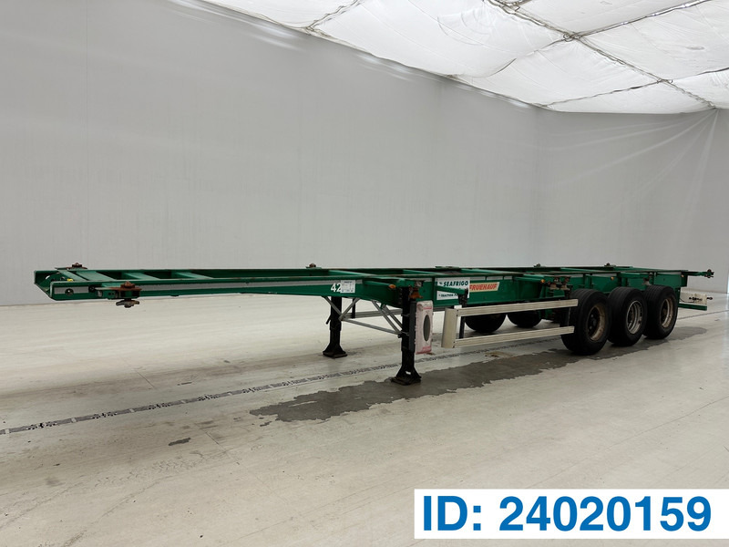 Fruehauf Skelet 2 x 20-40 ft - Containertransporter/ Wissellaadbak oplegger: afbeelding 1 Fruehauf Skelet 2 x 20-40 ft - Containertransporter/ Wissellaadbak oplegger: afbeelding 1