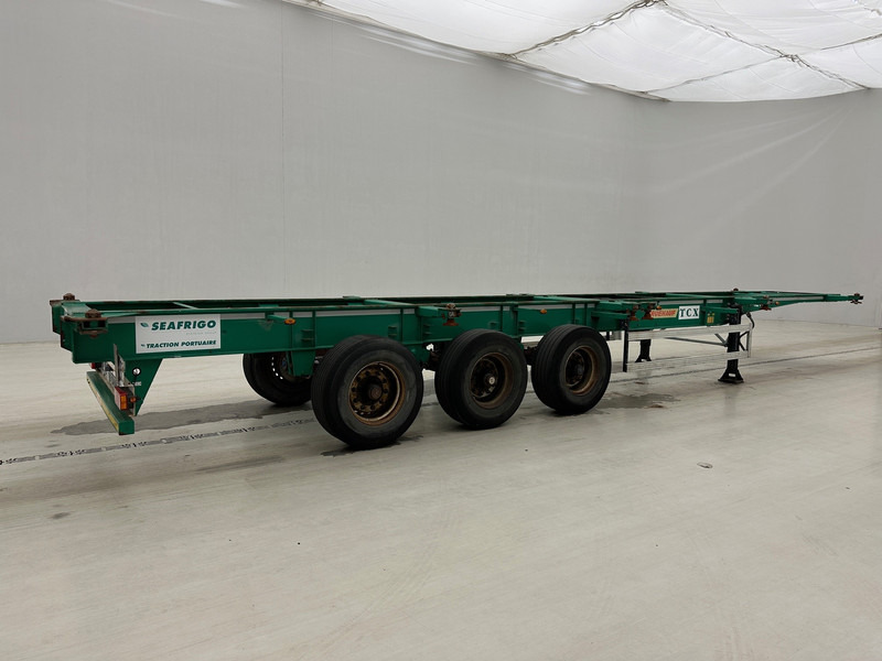 Fruehauf Skelet 2 x 20-40 ft - Containertransporter/ Wissellaadbak oplegger: afbeelding 5 Fruehauf Skelet 2 x 20-40 ft - Containertransporter/ Wissellaadbak oplegger: afbeelding 5