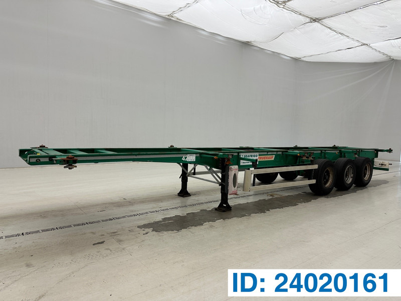 Fruehauf Skelet 2 x 20-40 ft - Containertransporter/ Wissellaadbak oplegger: afbeelding 1 Fruehauf Skelet 2 x 20-40 ft - Containertransporter/ Wissellaadbak oplegger: afbeelding 1
