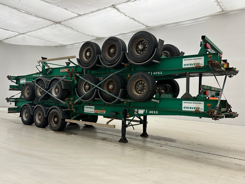 GT Trailers 4 x Skelet 2 x 20-40 ft - Containertransporter/ Wissellaadbak oplegger: afbeelding 3 GT Trailers 4 x Skelet 2 x 20-40 ft - Containertransporter/ Wissellaadbak oplegger: afbeelding 3
