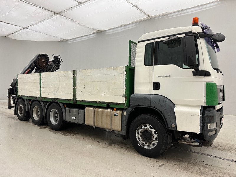 MAN TGS 35.440 - 8x4 - Vrachtwagen met open laadbak, Kraanwagen: afbeelding 3 MAN TGS 35.440 - 8x4 - Vrachtwagen met open laadbak, Kraanwagen: afbeelding 3