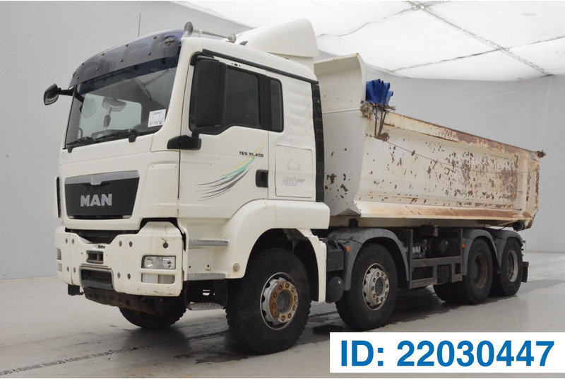 MAN TGS 35.480 - 8x4 - NON-EU - Kipper vrachtwagen: afbeelding 1 MAN TGS 35.480 - 8x4 - NON-EU - Kipper vrachtwagen: afbeelding 1