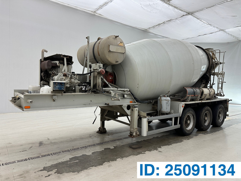 MOL Mixer 10 cub - Betonmixer oplegger: afbeelding 1 MOL Mixer 10 cub - Betonmixer oplegger: afbeelding 1
