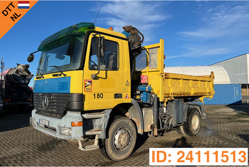 Mercedes-Benz Actros 2031 - 4x4 - Kipper vrachtwagen, Kraanwagen: afbeelding 1 Mercedes-Benz Actros 2031 - 4x4 - Kipper vrachtwagen, Kraanwagen: afbeelding 1