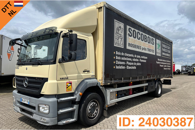 Mercedes-Benz Axor 1828 - Schuifzeilen vrachtwagen: afbeelding 1 Mercedes-Benz Axor 1828 - Schuifzeilen vrachtwagen: afbeelding 1