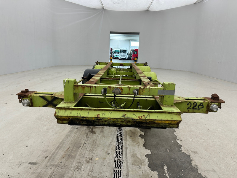 Pacton Skelet 20 ft - Containertransporter/ Wissellaadbak oplegger: afbeelding 2 Pacton Skelet 20 ft - Containertransporter/ Wissellaadbak oplegger: afbeelding 2