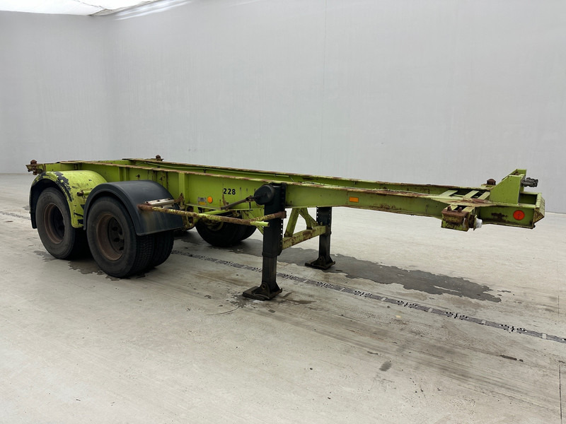 Pacton Skelet 20 ft - Containertransporter/ Wissellaadbak oplegger: afbeelding 3 Pacton Skelet 20 ft - Containertransporter/ Wissellaadbak oplegger: afbeelding 3
