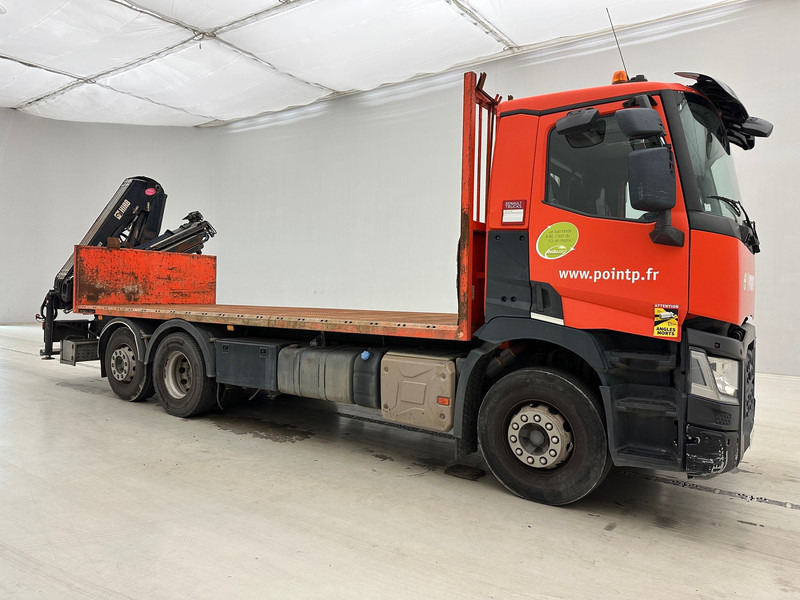 Renault C 430 - 6x2 - Vrachtwagen met open laadbak, Kraanwagen: afbeelding 3 Renault C 430 - 6x2 - Vrachtwagen met open laadbak, Kraanwagen: afbeelding 3