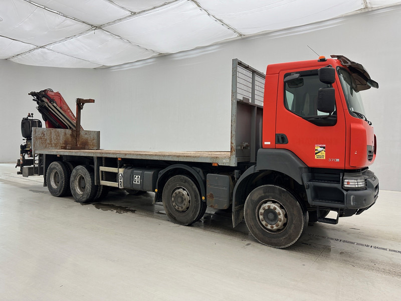 Renault Kerax 370 DXi - 8x4 - Vrachtwagen met open laadbak, Kraanwagen: afbeelding 3 Renault Kerax 370 DXi - 8x4 - Vrachtwagen met open laadbak, Kraanwagen: afbeelding 3