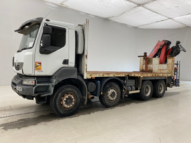 Renault Kerax 430 DXi - 8x4* - Vrachtwagen met open laadbak, Kraanwagen: afbeelding 3 Renault Kerax 430 DXi - 8x4* - Vrachtwagen met open laadbak, Kraanwagen: afbeelding 3