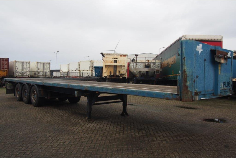 Renders Plateau - Open bak met boorden oplegger: afbeelding 3 Renders Plateau - Open bak met boorden oplegger: afbeelding 3