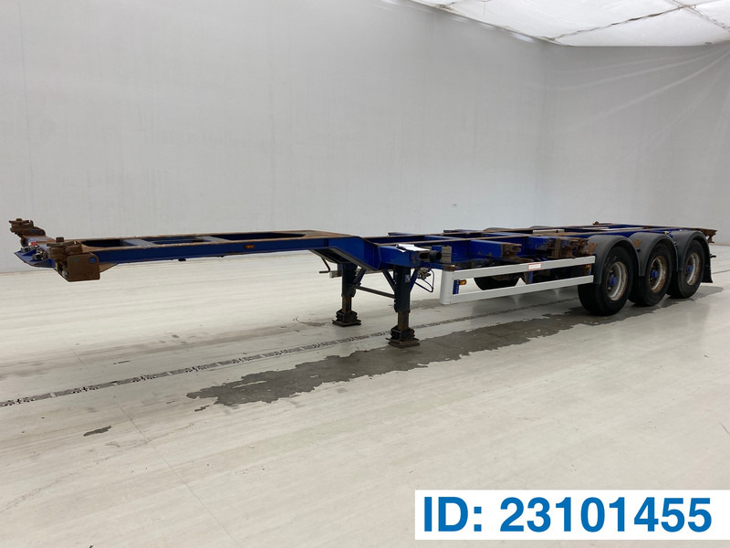 Renders Skelet 20-30-40 ft - Containertransporter/ Wissellaadbak oplegger: afbeelding 1 Renders Skelet 20-30-40 ft - Containertransporter/ Wissellaadbak oplegger: afbeelding 1