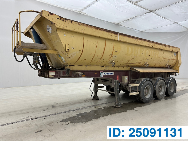 Robuste Kaiser 24 cub in steel - Kipper oplegger: afbeelding 1 Robuste Kaiser 24 cub in steel - Kipper oplegger: afbeelding 1