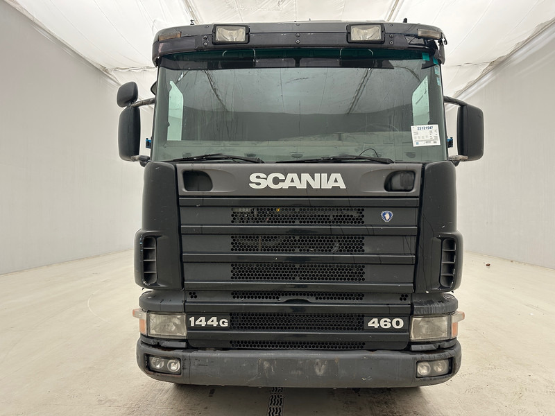 Scania 144.460 - 8x4 - Vrachtwagen met open laadbak, Kraanwagen: afbeelding 2 Scania 144.460 - 8x4 - Vrachtwagen met open laadbak, Kraanwagen: afbeelding 2