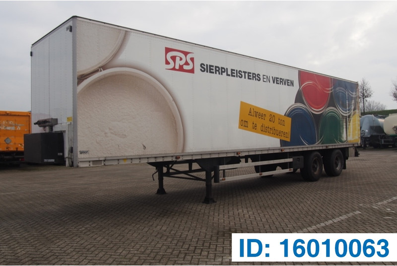 Talson Box semi-trailer - Gesloten oplegger: afbeelding 1 Talson Box semi-trailer - Gesloten oplegger: afbeelding 1