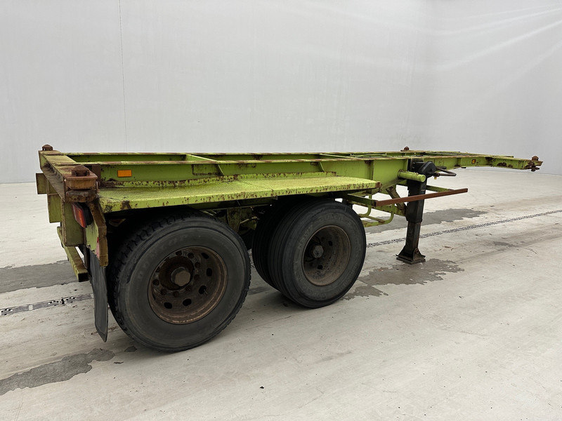 Van Hool Skelet 20 ft - Containertransporter/ Wissellaadbak oplegger: afbeelding 4 Van Hool Skelet 20 ft - Containertransporter/ Wissellaadbak oplegger: afbeelding 4