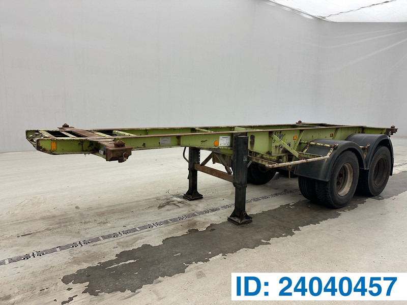Van Hool Skelet 20 ft* - Containertransporter/ Wissellaadbak oplegger: afbeelding 1 Van Hool Skelet 20 ft* - Containertransporter/ Wissellaadbak oplegger: afbeelding 1