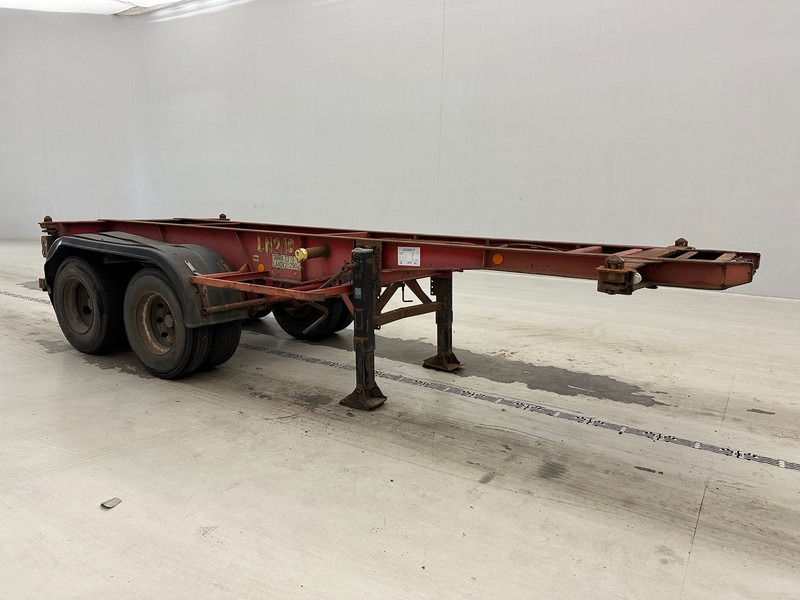 Van Hool Skelet 20 ft - Containertransporter/ Wissellaadbak oplegger: afbeelding 3 Van Hool Skelet 20 ft - Containertransporter/ Wissellaadbak oplegger: afbeelding 3