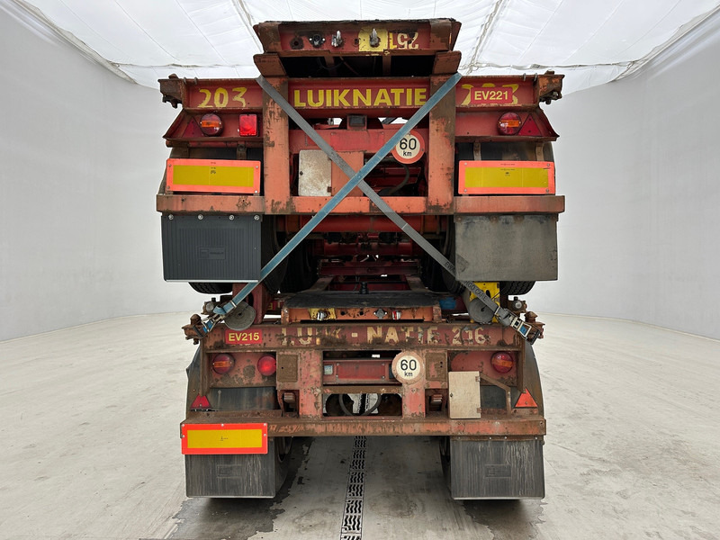 Van Hool Stack 4 x skelet 20 ft - Containertransporter/ Wissellaadbak oplegger: afbeelding 5 Van Hool Stack 4 x skelet 20 ft - Containertransporter/ Wissellaadbak oplegger: afbeelding 5
