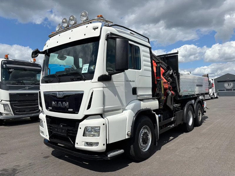 MAN TGS 28.440 6x4 Hydrodrive Euro 6 Tipper / Tractor + Palfinger 33002 Fly Jip PJ060 - Kraanwagen: afbeelding 5 MAN TGS 28.440 6x4 Hydrodrive Euro 6 Tipper / Tractor + Palfinger 33002 Fly Jip PJ060 - Kraanwagen: afbeelding 5
