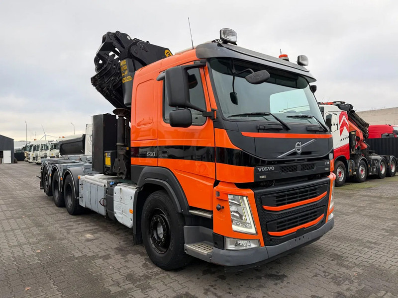 Kabelsysteem truck, Kraanwagen Volvo FM 500 8X4 Tridem Euro 6 Palfinger 42002 + Fly jib: afbeelding 6
