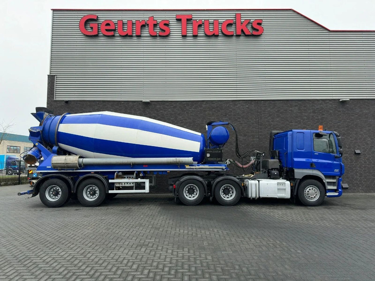 DAF CF 510 6X4 + DE BUF ST2 2-ASSIGE 10M3 CONCRETE M - Betonmixer: afbeelding 4 DAF CF 510 6X4 + DE BUF ST2 2-ASSIGE 10M3 CONCRETE M - Betonmixer: afbeelding 4